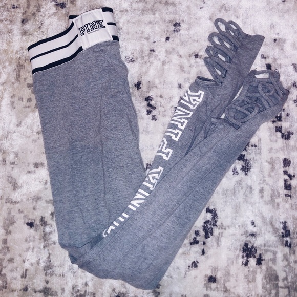 Victoria’s Secret PINK cotton strappy legging - Picture 4 of 5